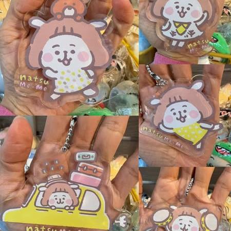日本制kanahei卡娜赫拉亚克力钥匙扣挂件学生书包小挂饰
