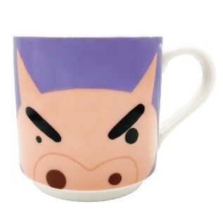 蜡笔小新左卫门陶瓷马克杯家用