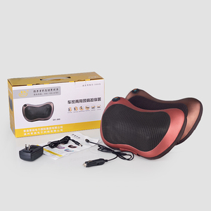 青扬肩颈椎背部按摩器腰部电动加热揉捏家用车用小型多功能按摩枕