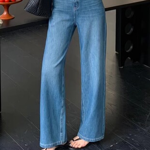 YRYJ2026春季牛仔裤拖地直筒裤商场同款5961012211