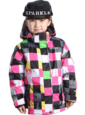 tooutsky儿童雪服户外雪乡旅游雪衣防水保暖男女童袄子厚外套