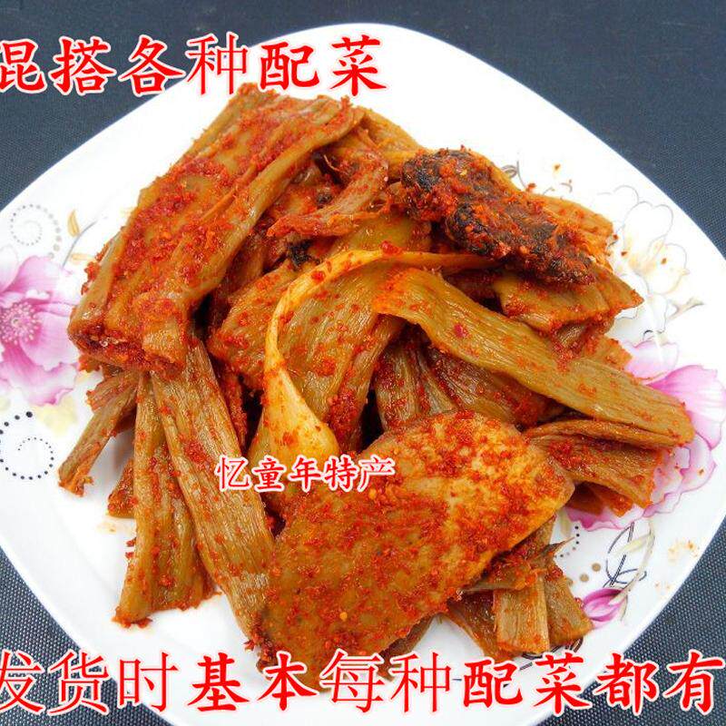 江西特产贵溪捺菜手工孕妇开胃菜土坛腌制奈菜甜辣咸辣芥菜包邮