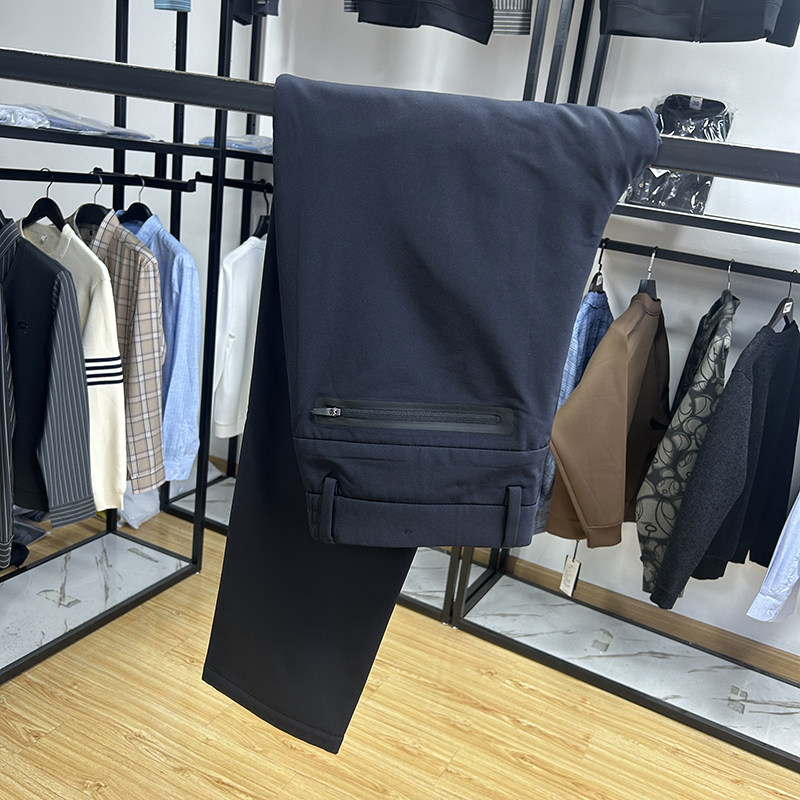 户外轻防水御寒保暖加绒冲锋裤秋冬通勤松紧腰直筒休闲长裤,男装,休闲裤,淘宝优惠券,粉丝福利购,淘宝优惠卷