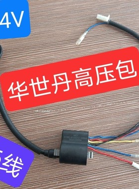 华世丹24V车用发电机点火线圈148F静音发电机高压包点火器6线