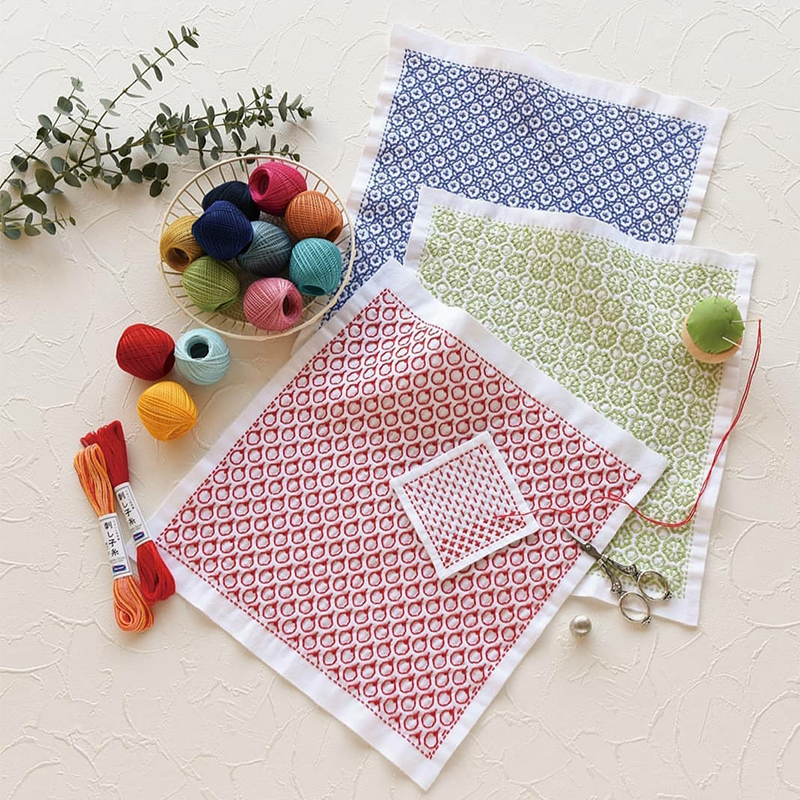 画图手帕布diy奥林巴斯刺子绣