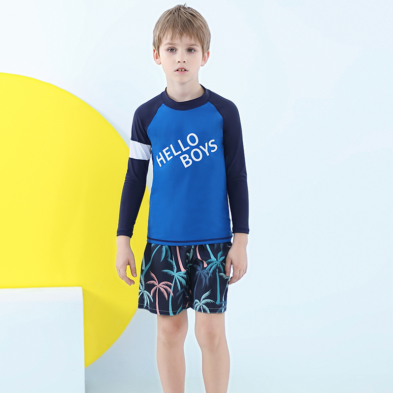 新款防晒分体沙滩游泳衣