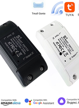 涂鸦智能WiFi通断器10A手机APP远程控制定时开关配对天猫小爱同学