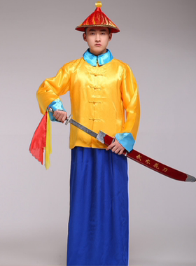 清朝御前侍卫古装官兵士兵护卫锦衣卫太监演出服装