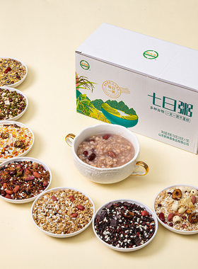 鹤来香七日杂粮粥100g*14袋多种谷物每日搭配五谷粗粮早餐原料