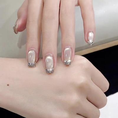 新款纯手工高级感短款穿戴甲