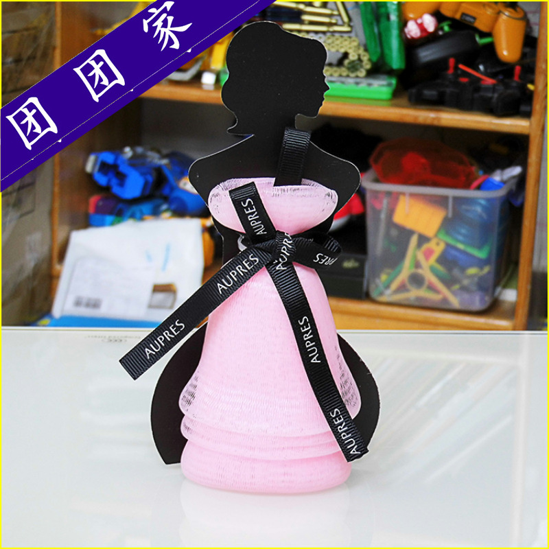 欧珀莱欧泊莱专柜赠品美丽女神洁面纱 起泡网 打泡泡