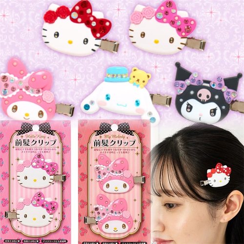 日本三丽鸥贴钻闪闪发夹