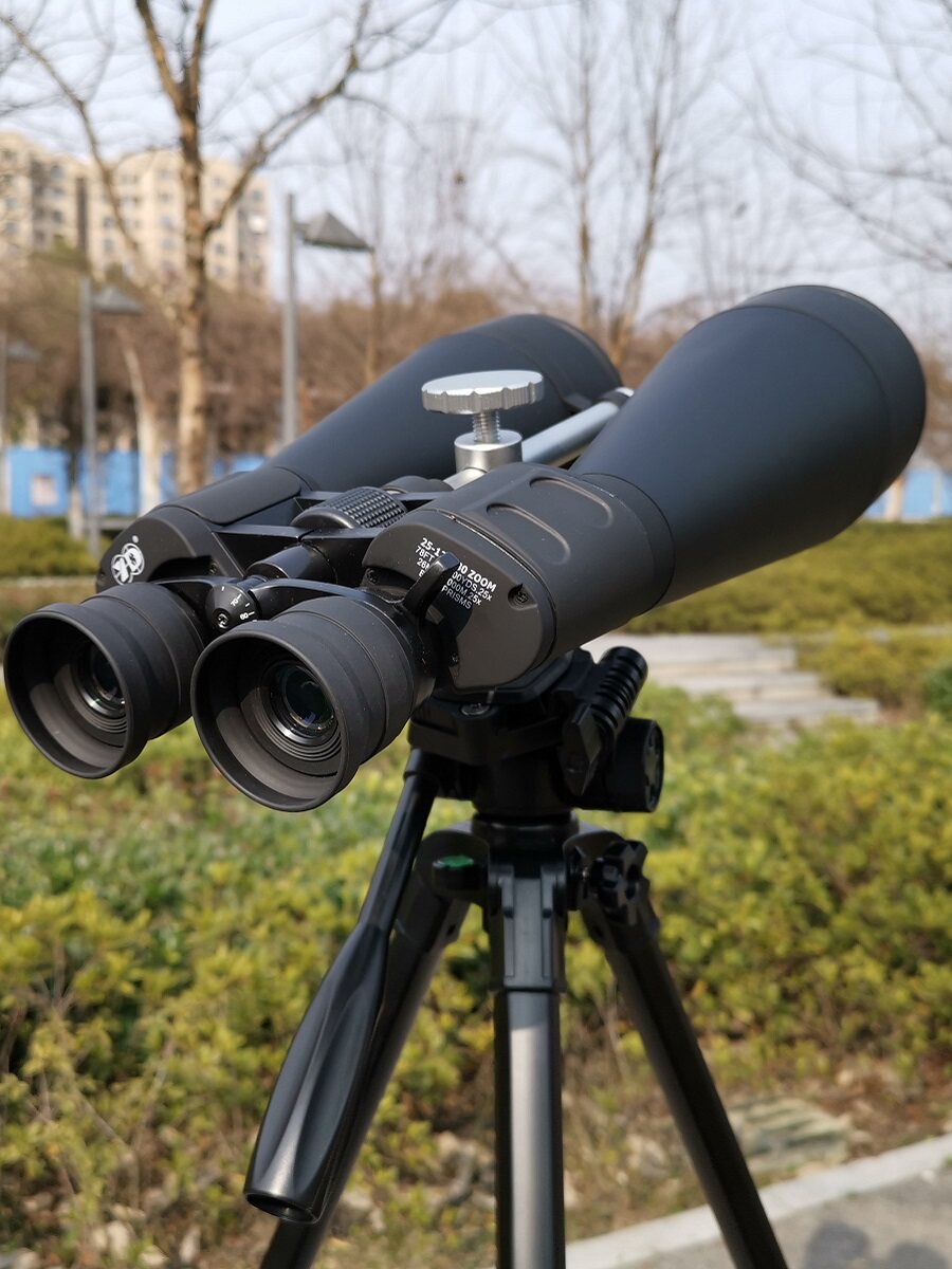 专业级哨所镜 高清变倍望远镜大倍率微光夜视双筒远距离 天文观景