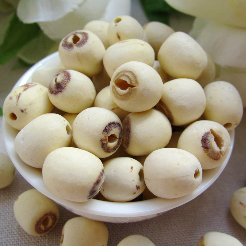 新货天然白莲子干货500g特级 特产莲子湘莲无芯磨皮莲米去壳散装,粮油调味/速食/干货/烘焙,莲子,淘宝优惠券,粉丝福利购,淘宝优惠卷