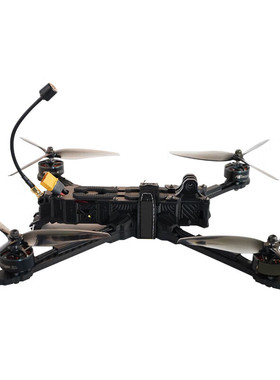 7寸套机FPV穿越机X一TPOWER 60a f7飞塔 f100 1350kv2.4G模拟图传