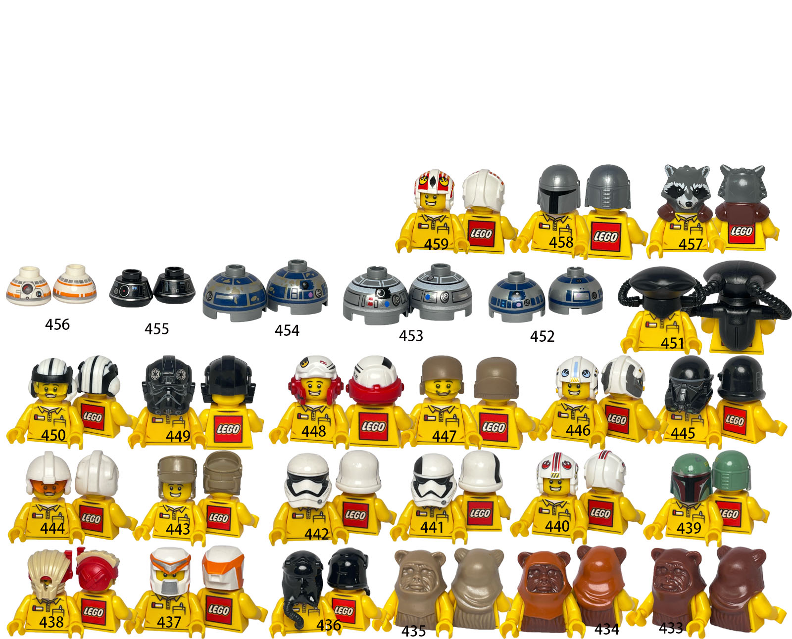 lego乐高人仔配件星球大战帽子图片