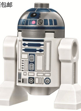 乐高lego 星球大战 人仔 R2-D2 机器人 sw527 垃圾桶 75159