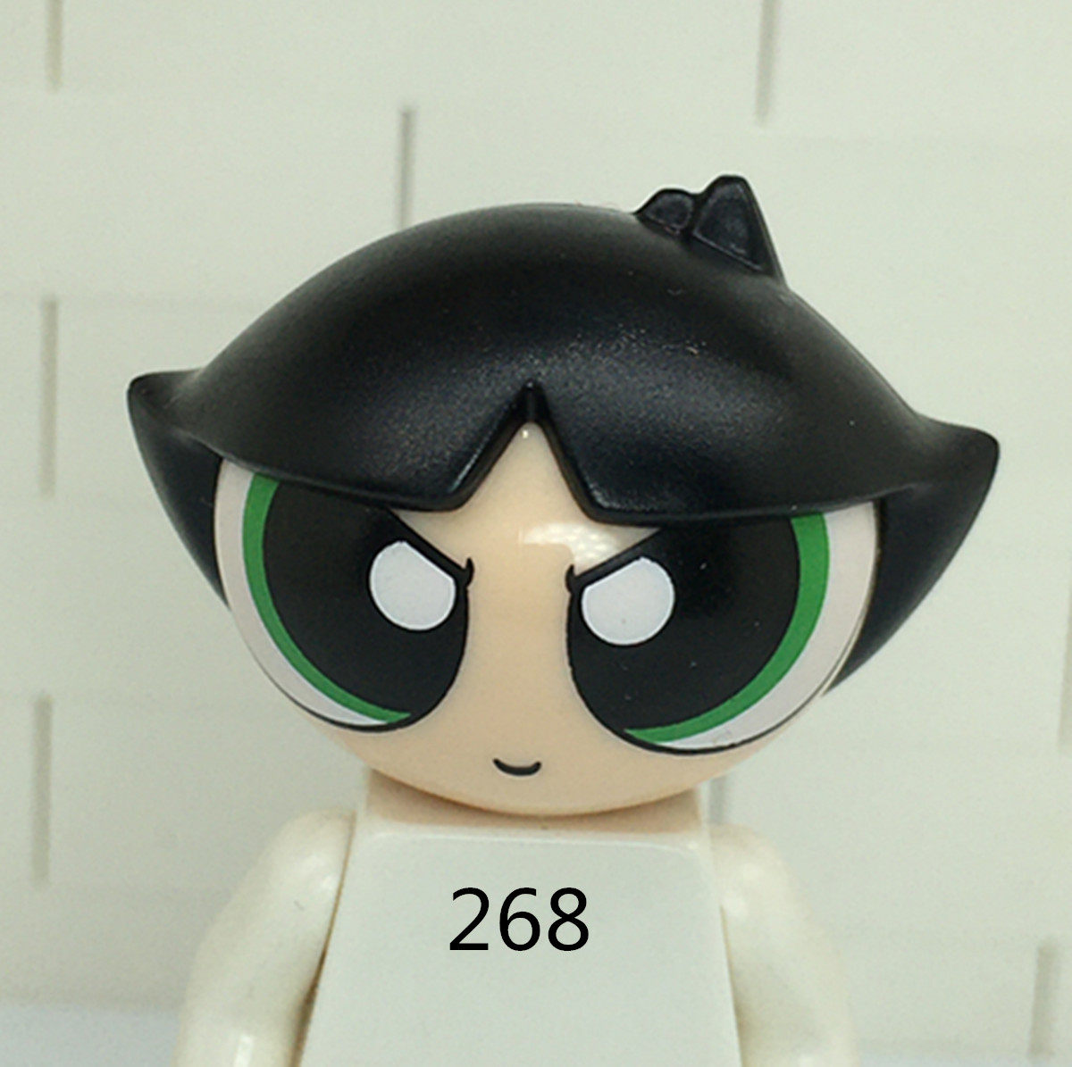 lego 乐高 次元维度 人仔 71343 dim051 飞天小女警 毛毛 头 表情