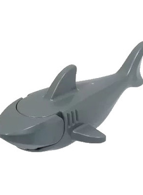 LEGO 乐高 城市系列 动物 海洋动物 鲨鱼 深灰色 60432