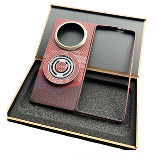 适用荣耀MagicV6芳纶凯夫拉中轴保护手机壳科技风磁吸支架600D黑色高级感荣耀Magicv6折叠屏硬外壳超薄保护套