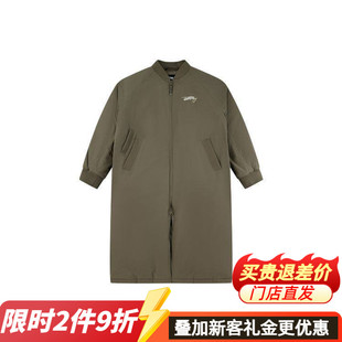 乔丹羽绒服女款2025冬季新款中长款立领鸭绒宽松保暖时尚潮流外套