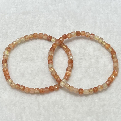 天然阿鲁沙刻面手串时尚小清新