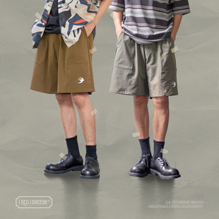 男2024夏季 休闲纯色速干短裤 任选三件 抽绳休闲运动裤 249元