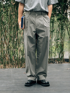 复古休闲裤 任选三件 男士 2024夏季 潮 显瘦显高直筒长裤 249元