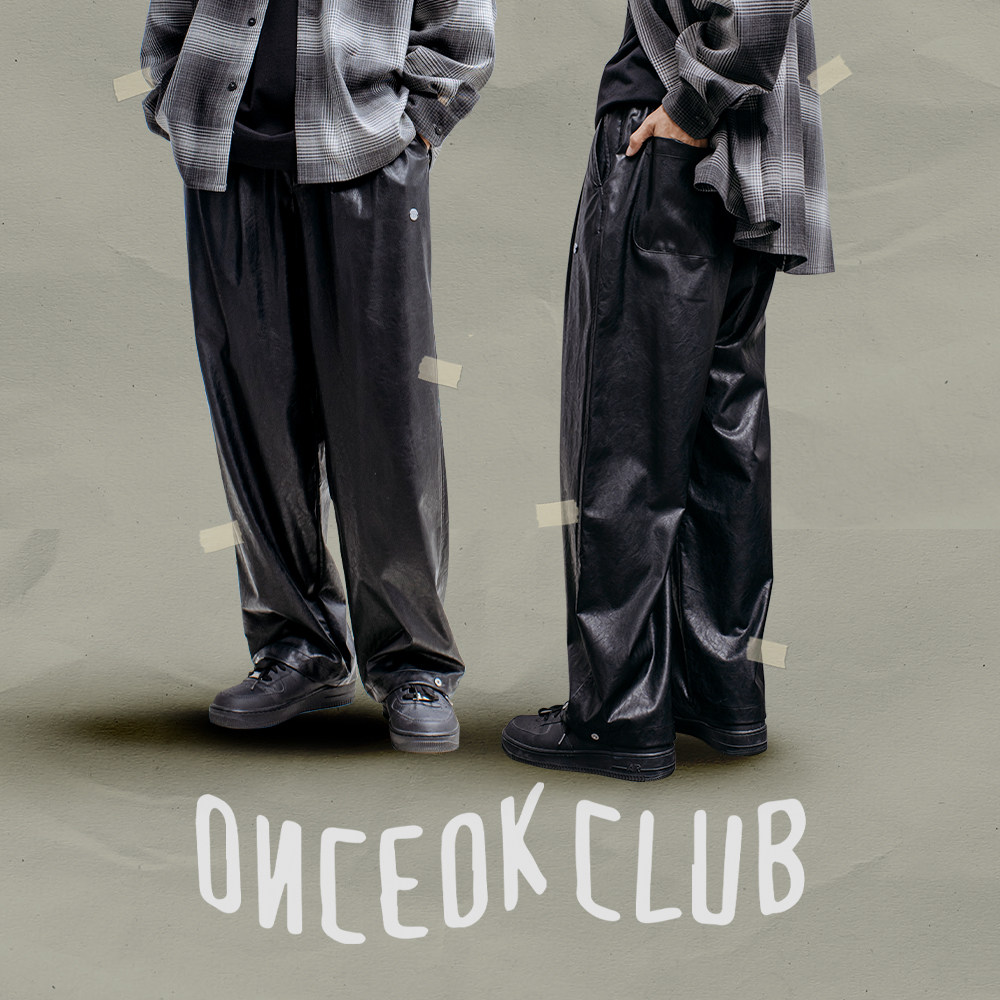 【249元任选3件】休闲黑色柔软PU皮裤男士2024秋季宽松垂感长裤,男装,皮裤,淘宝优惠券,粉丝福利购,淘宝优惠卷