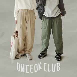 249元 中性直筒宽松裤 任选三件 侧口袋裤 子 复古磨毛水洗工装