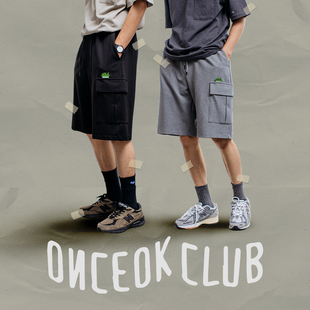 320g罗马针织短裤 任选3件 男士 夏季 子 百搭宽松运动休闲裤 249元