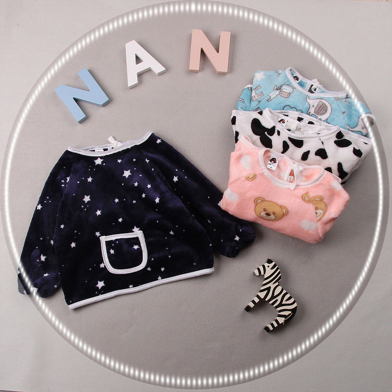 法兰绒罩衣宝宝冬女婴儿童吃饭反穿衣男女童罩厚棉衣外套小童围衣,童装/婴儿装/亲子装,反穿衣/罩衣,淘宝优惠券,粉丝福利购,淘宝优惠卷