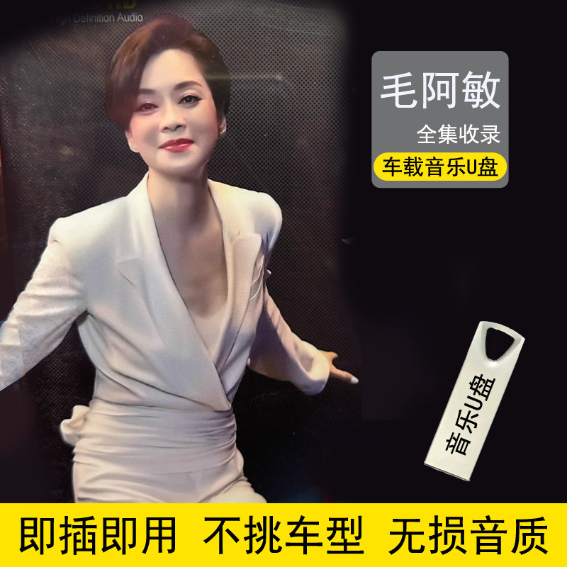 毛阿敏全集车载u盘经典歌曲HIFI无损高品质车用usb音乐优盘内存卡怎么看?