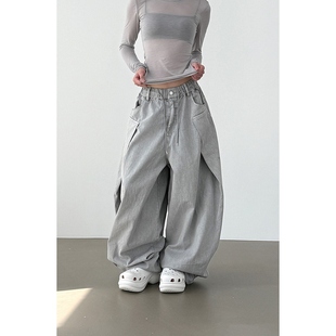 tuck 东大门pin pigmented cotton 韩国男装 balloon休闲裤 代购