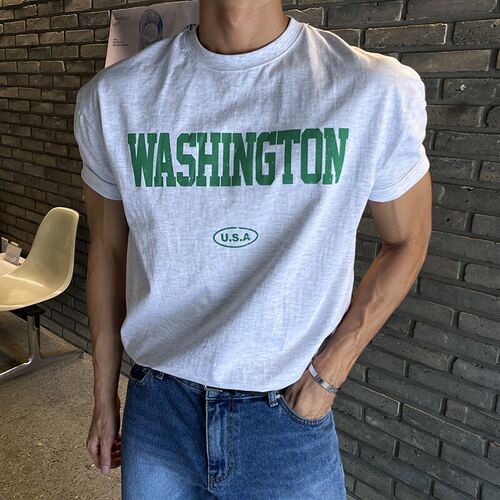 男装东大门短袖T恤简约学