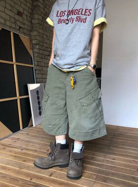 男装东大门休闲短裤重工