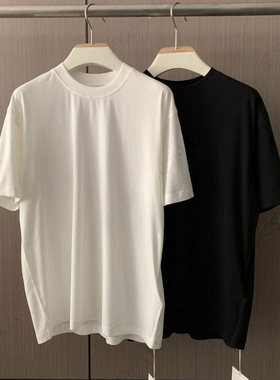 小北韩国代购男装东大门短袖T恤SIGNIGT三十支简约圆领纯色净版夏