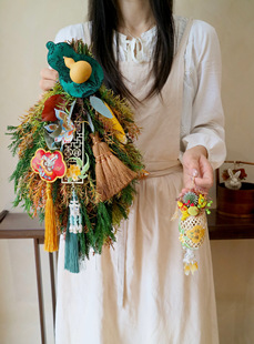 2026独家原创新年春节新鲜门挂车挂 乔迁 暖居 送礼 伴手礼