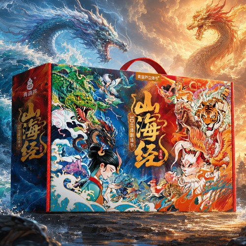 山海经3D立体剧场书神话篇礼盒