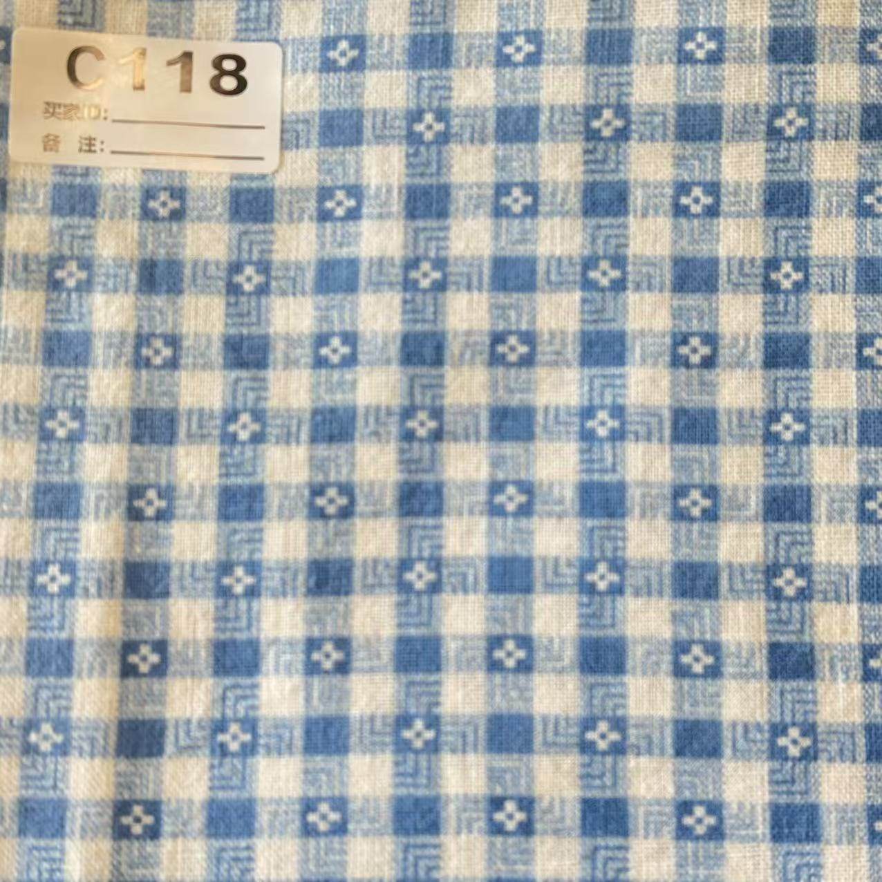 【收藏】1930年美国制造 原版古董布料 大尺寸可连裁 C118