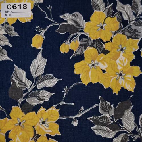 【收藏】1940年美国制造 原版古董布料  可连裁 蓝色系 C618