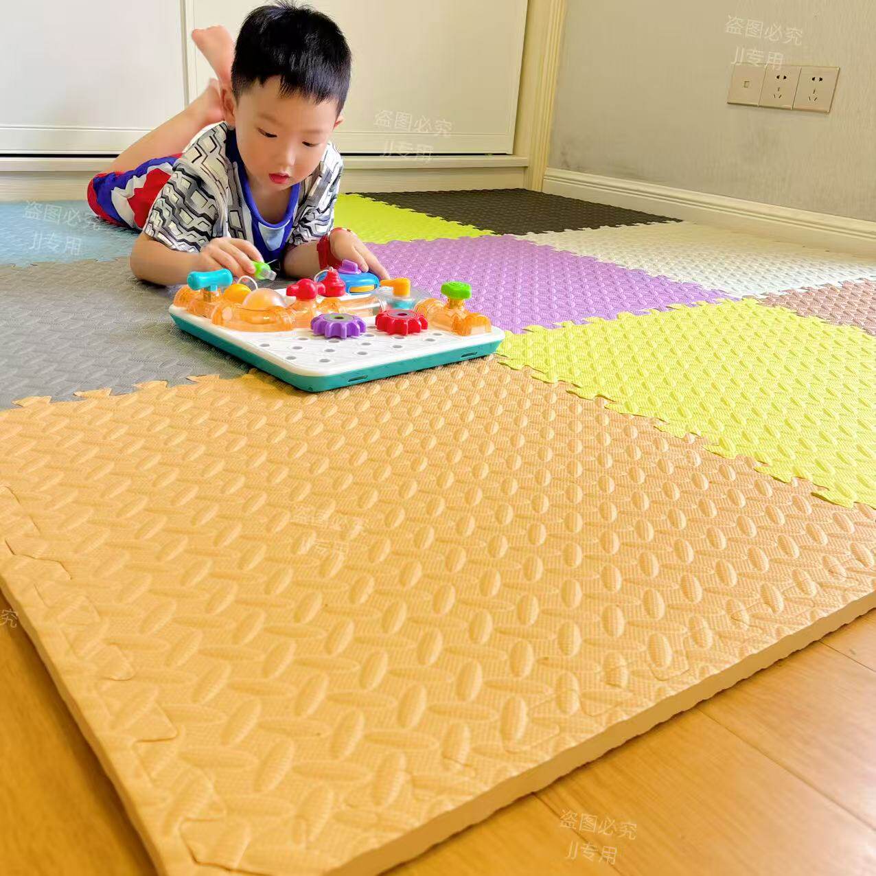 泡沫地垫宝宝爬行拼接垫子大号卧室加厚无异味儿童地板榻榻米垫子