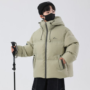 男童羽绒服中大童冬季加厚2025新款儿童冬装防寒服外套炸街痞帅潮