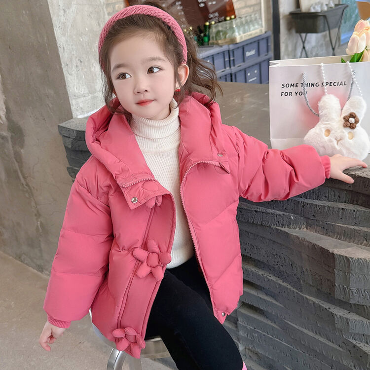女童冬季羽绒服2025新款女孩外套
