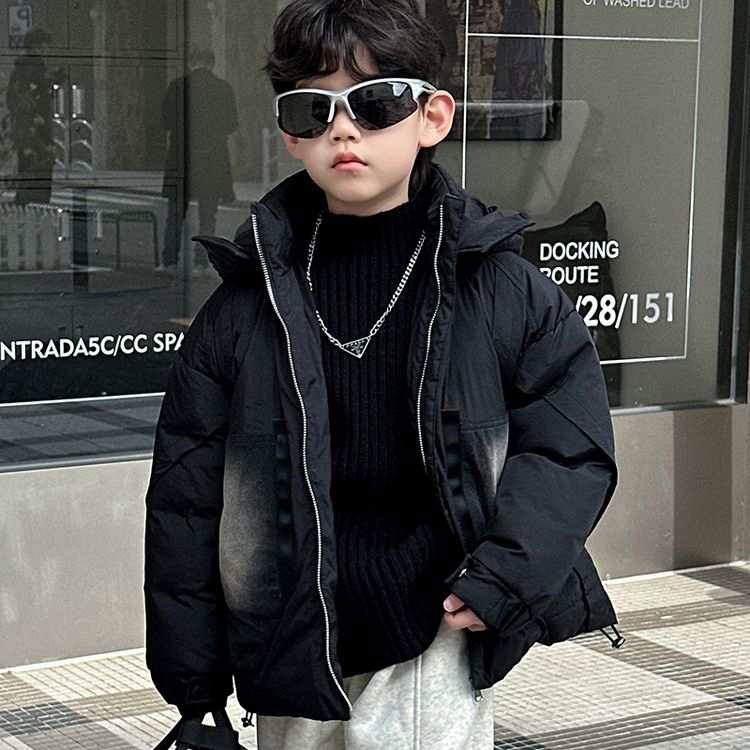 男童羽绒服冬装2025新款小童外套