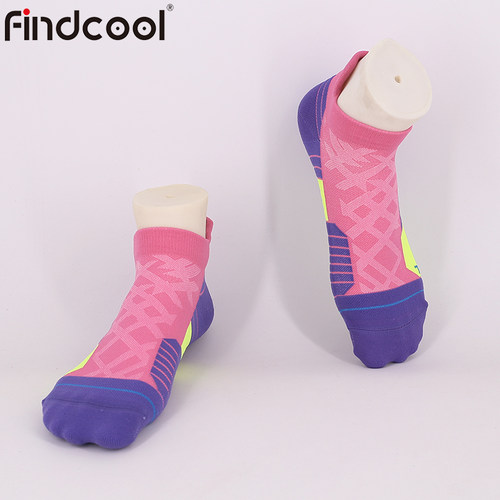 Findcool女短筒无骨缝头运动袜