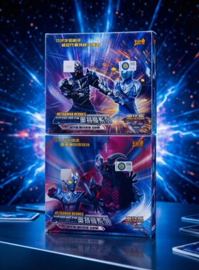 绝版奥特曼卡片豪华版第17弹18弹原封未拆正版卡游出品带原包装