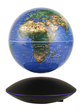 发光磁悬浮地球仪情人节礼物摆件