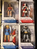 DC漫画英雄可动人偶盒装 神奇女侠小丑女超女蝙蝠侠 6寸