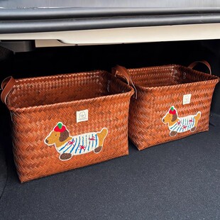 汽车后备箱收纳箱女生车载折叠女士实用整理多功能收纳神器储物盒